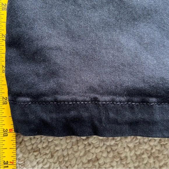 American Eagle Kick Boot Women's 8R Navy Dress Pants Midrise Stretch - Picture 15 of 15